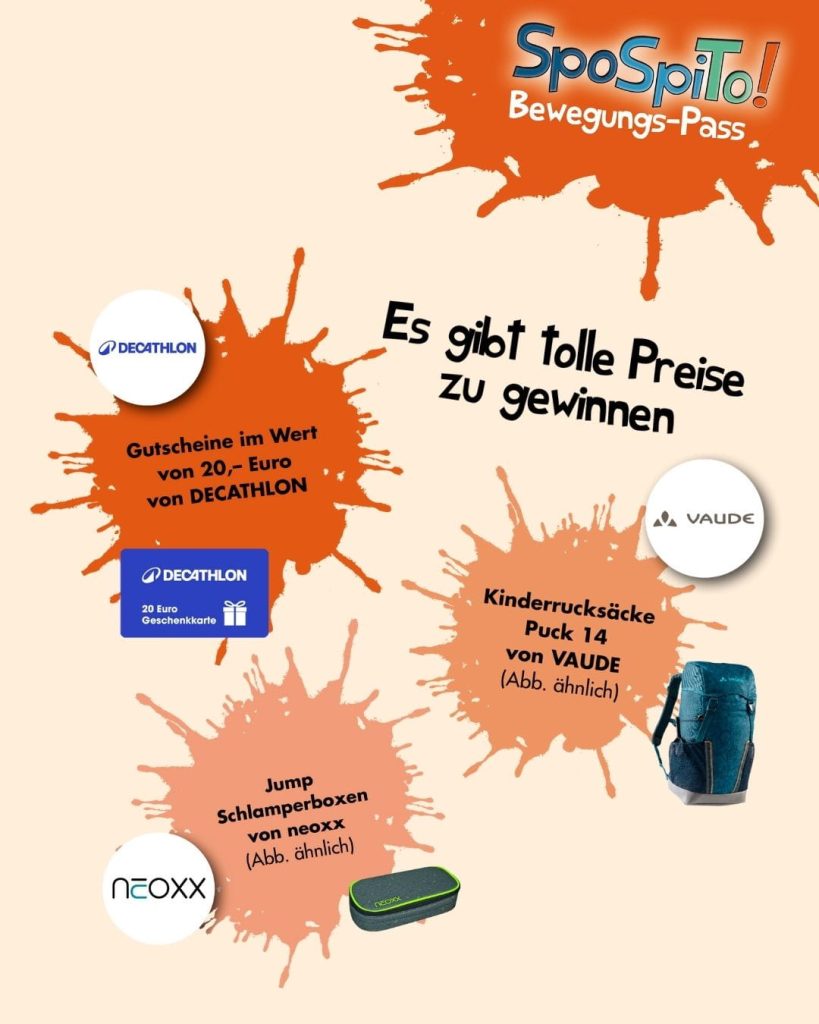 SpoSpiTo Bewegungs-Pass – Tolle Preise gewinnen