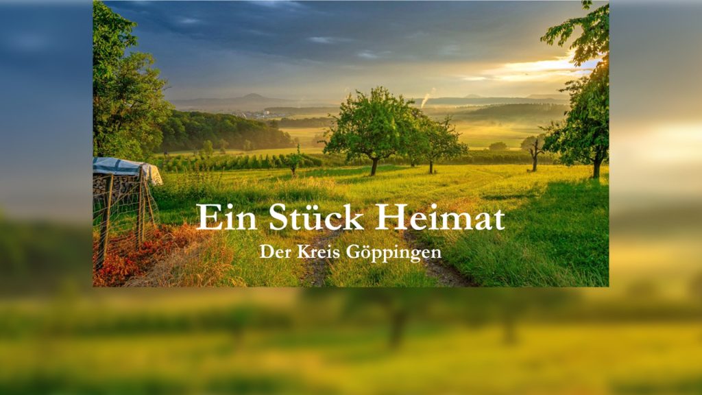 Wandkalender 2026 Ein Stück Heimat – Landschaftsaufnahme im Landkreis Göppingen bei Sonnenaufgang.