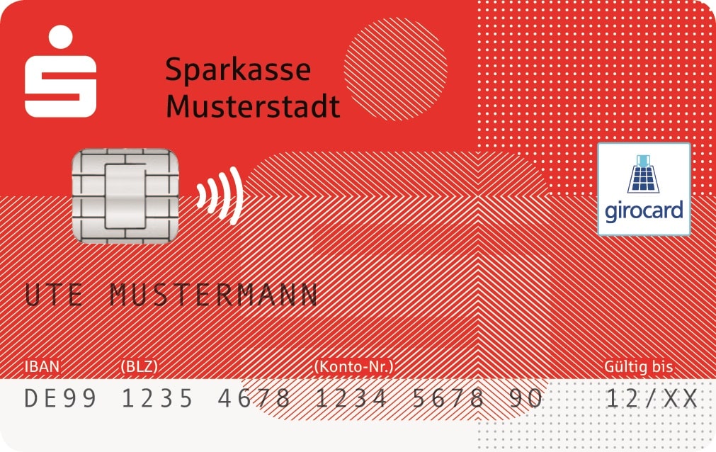 Sparkassen-Card Vorderseite