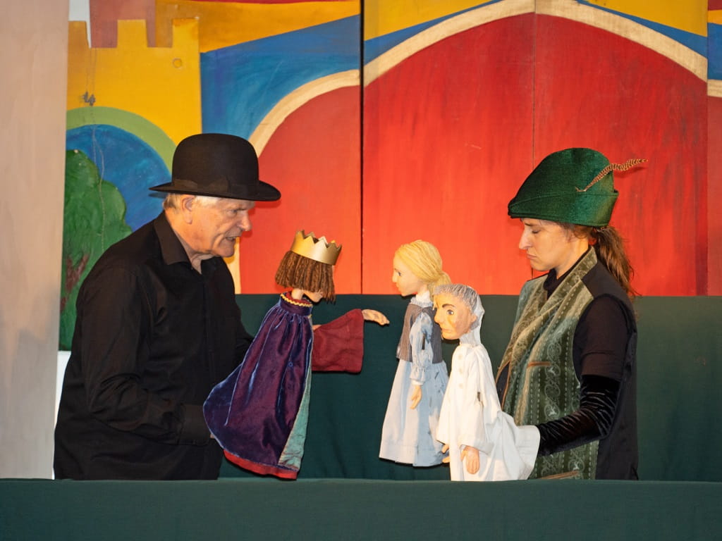 Kindertheater mit Handpuppen
