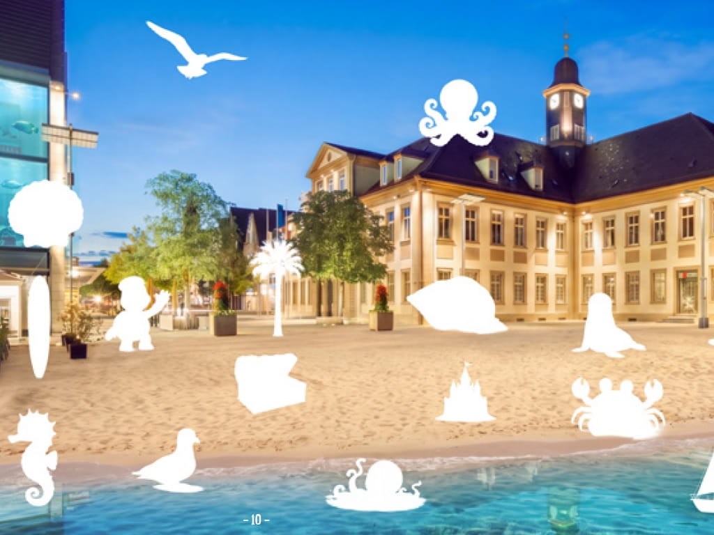 Aktionsheft von Göppingen spielt 2026 mit freien Flächen für Meeres-Sticker