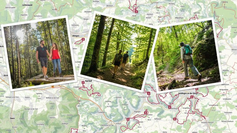 Löwenpfade für heiße Tage mit schattigen Wanderwegen am Albtrauf