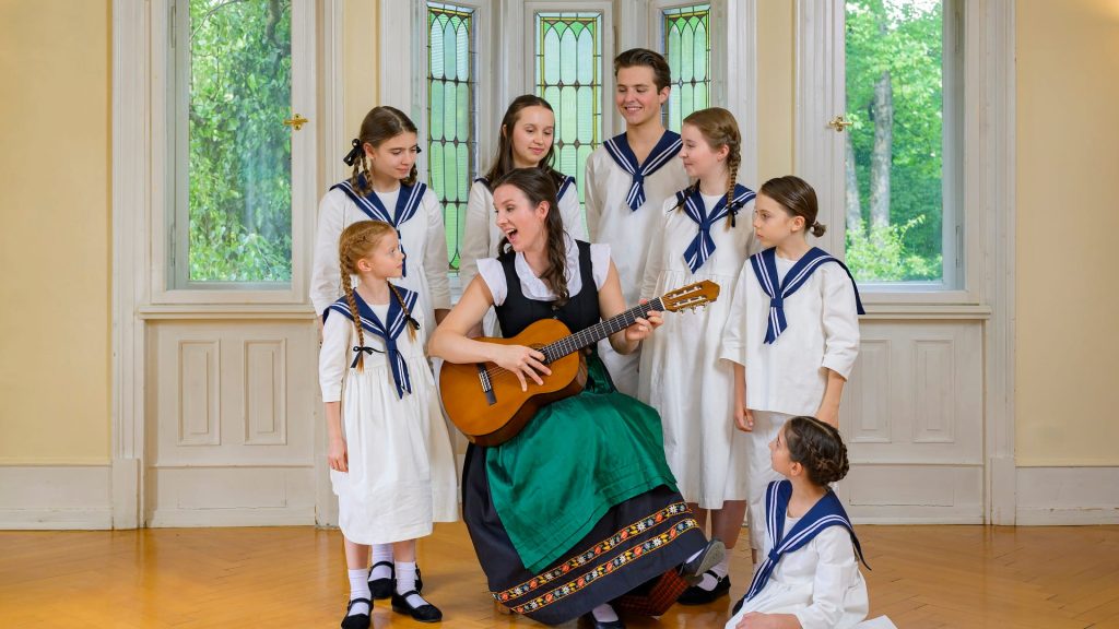 The Sound of Music Göppingen: Maria mit den Kindern der Familie von Trapp