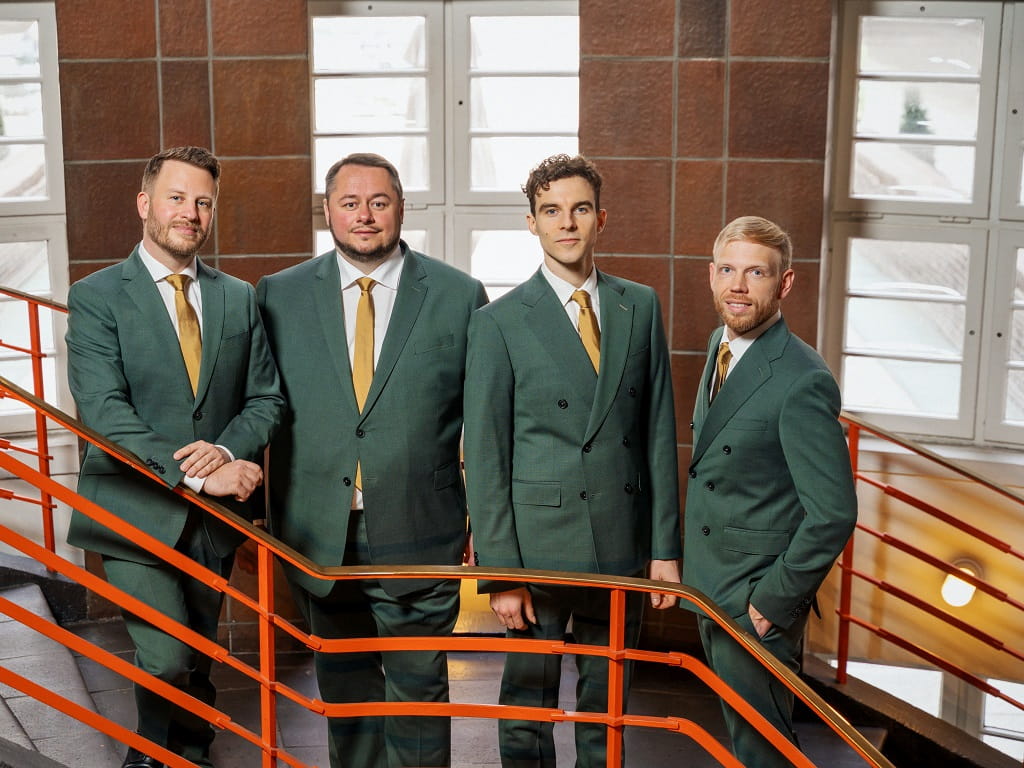 Quartonal beim Silvesterkonzert in der Kulturhalle Süßen